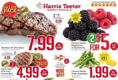 Harris Teeter Weekly Ad Flyer Specials October 12 to October 18, 2022