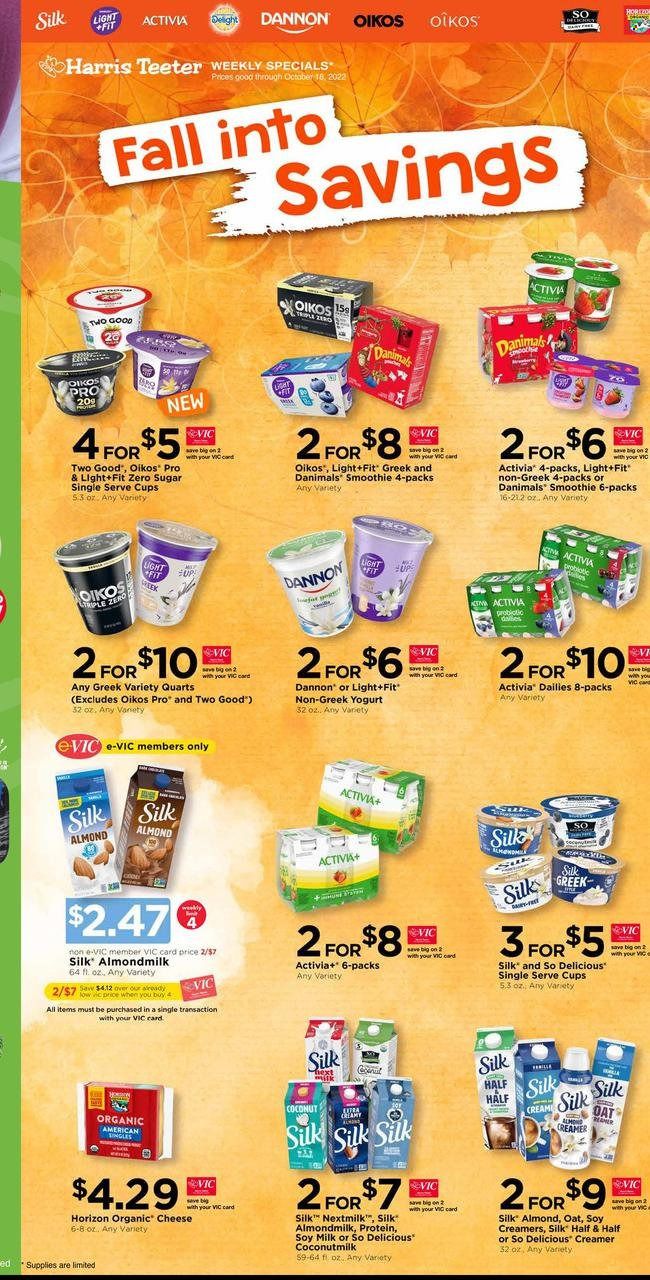 Harris Teeter Weekly Ad Flyer Specials October 12 to October 18, 2022