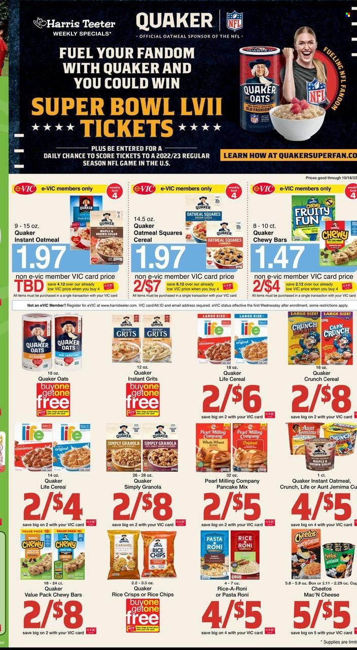 Harris Teeter Weekly Ad Flyer Specials October 12 to October 18, 2022