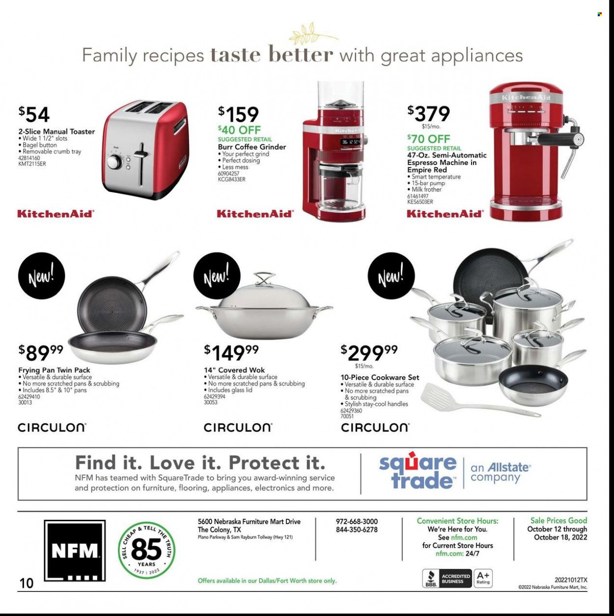 Nebraska Furniture Mart (IA, KS, NE, TX) Weekly Ad Flyer Specials October 12 to October 18, 2022