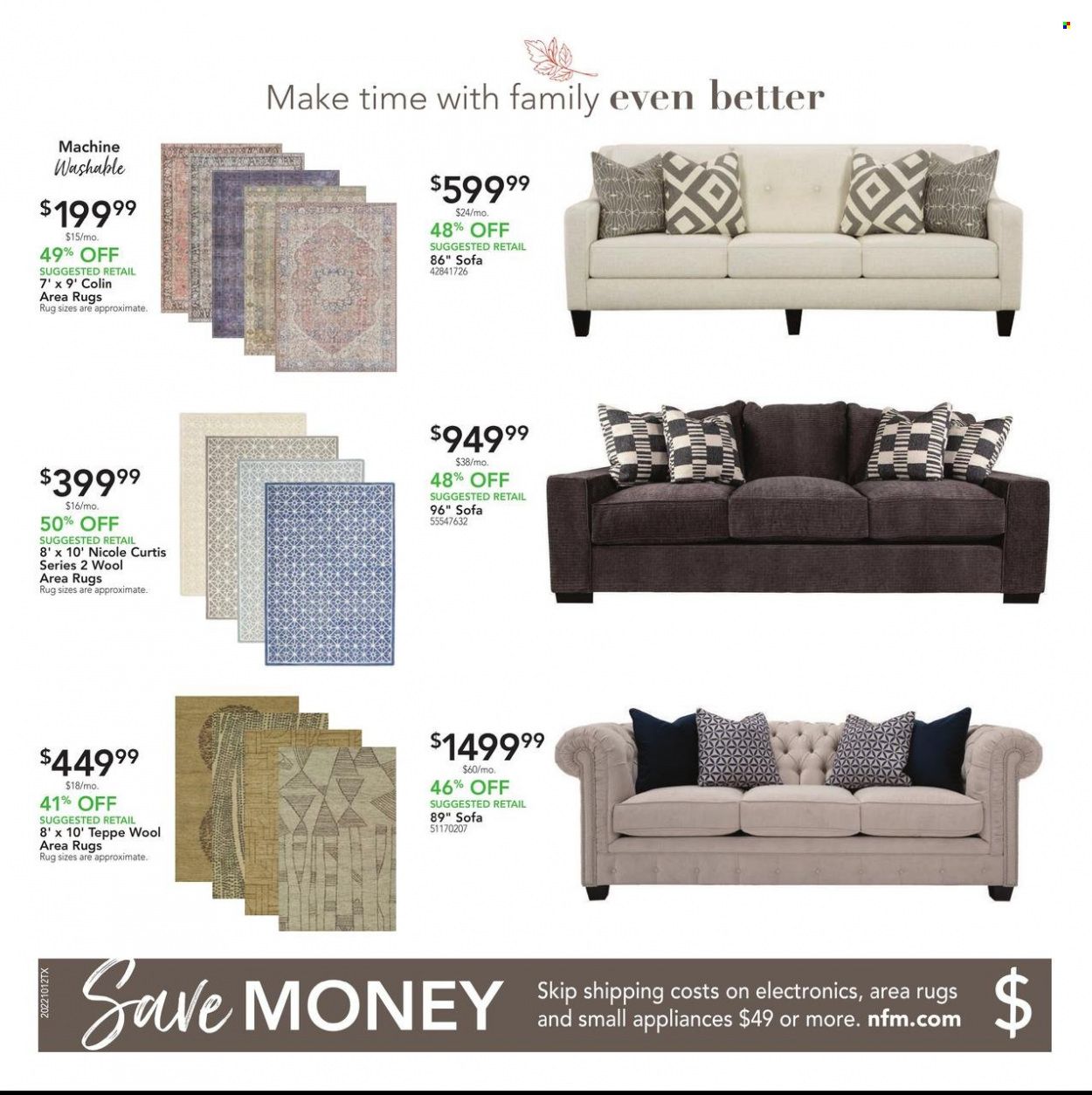 Nebraska Furniture Mart (IA, KS, NE, TX) Weekly Ad Flyer Specials October 12 to October 18, 2022