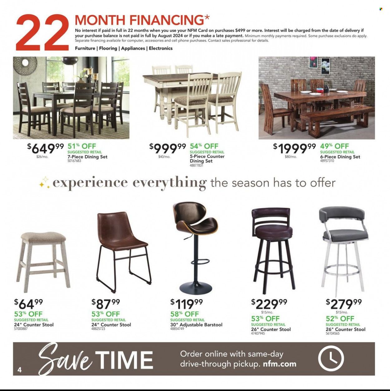Nebraska Furniture Mart (IA, KS, NE, TX) Weekly Ad Flyer Specials October 12 to October 18, 2022
