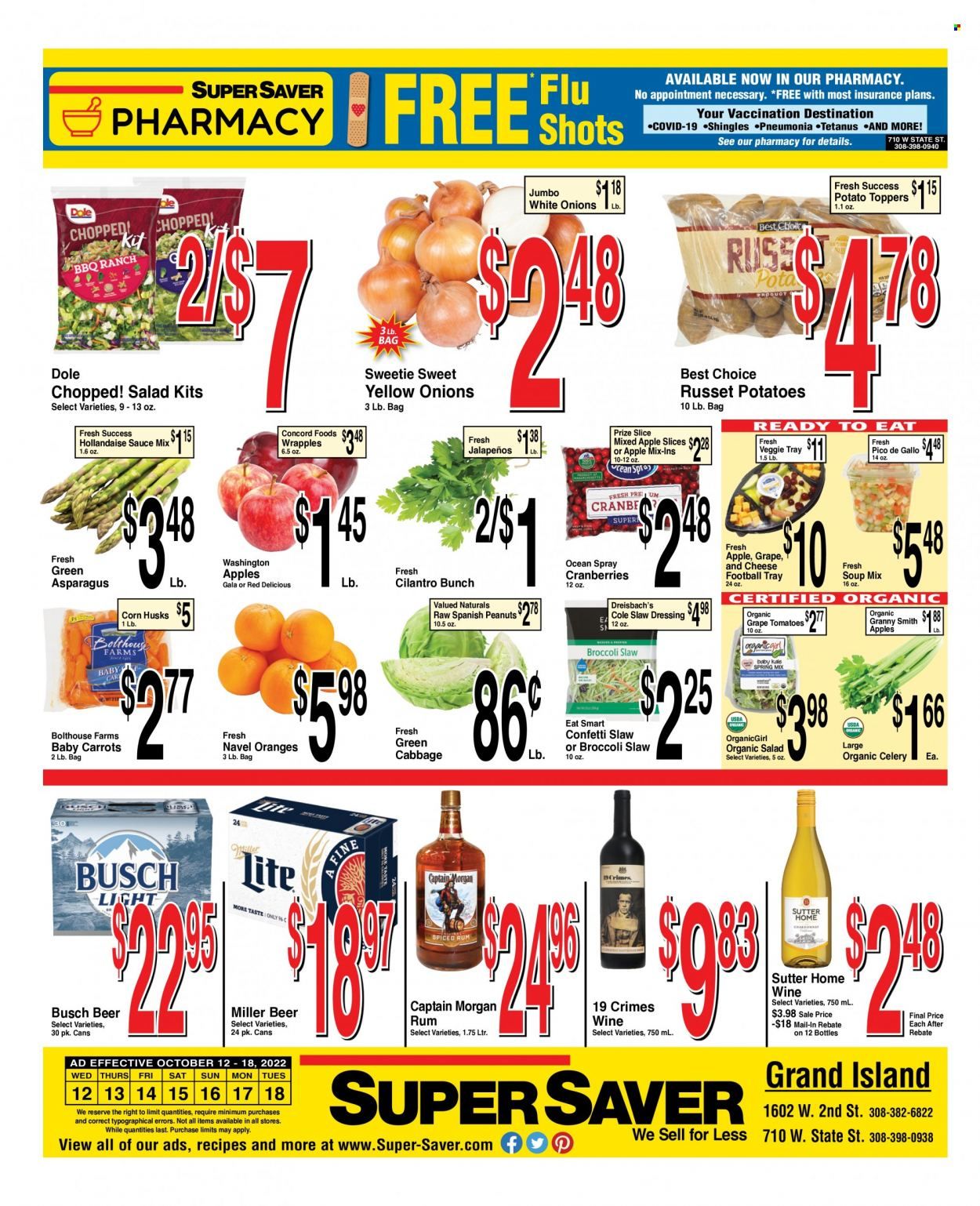 Super Saver Weekly Ad Flyer Specials October 12 to October 18, 2022