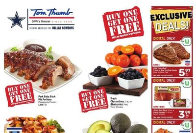 Tom Thumb (TX) Weekly Ad Flyer Specials October 12 to October 18, 2022