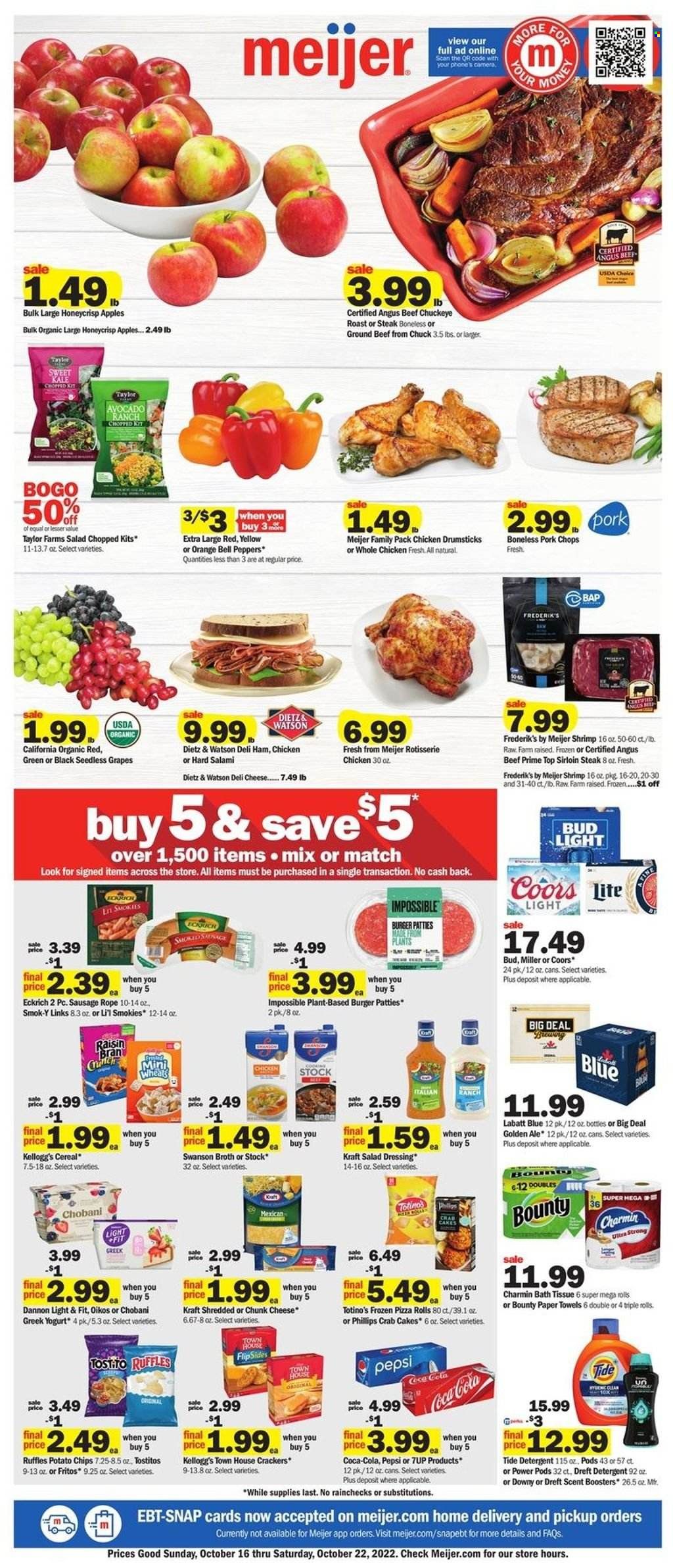 Meijer (MI) Weekly Ad Flyer Specials October 16 to October 22, 2022