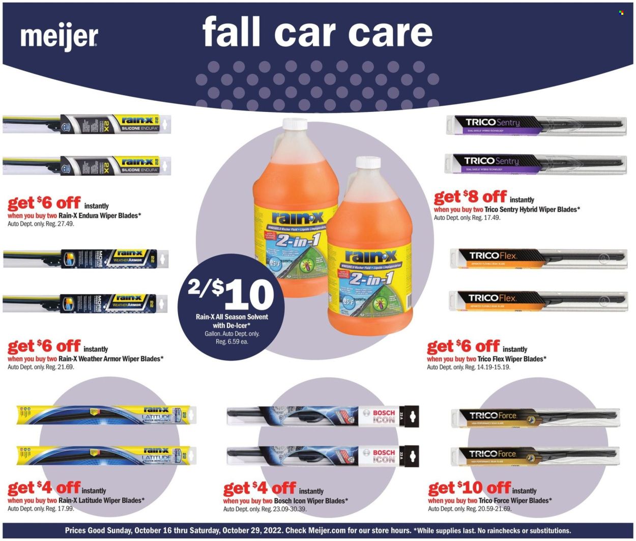 Meijer (IL, IN, KY, MI, OH, WI) Weekly Ad Flyer Specials October 16 to October 29, 2022