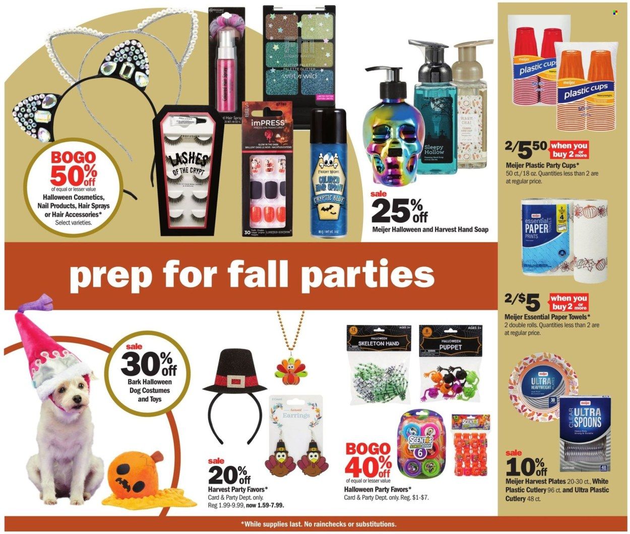 Meijer (IL, IN, KY, MI, OH, WI) Weekly Ad Flyer Specials October 16 to October 22, 2022