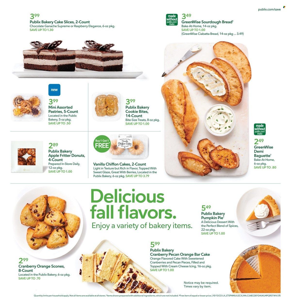 Publix (AL, FL, GA, NC, SC, TN) Weekly Ad Flyer Specials October 13 to October 19, 2022