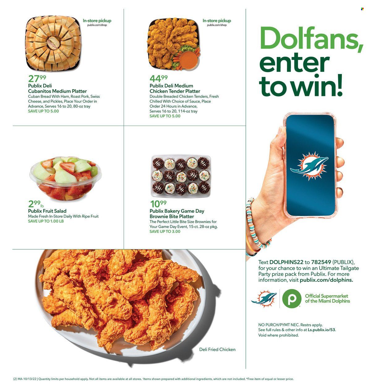 Publix (AL, FL, GA, NC, SC, TN) Weekly Ad Flyer Specials October 13 to October 19, 2022