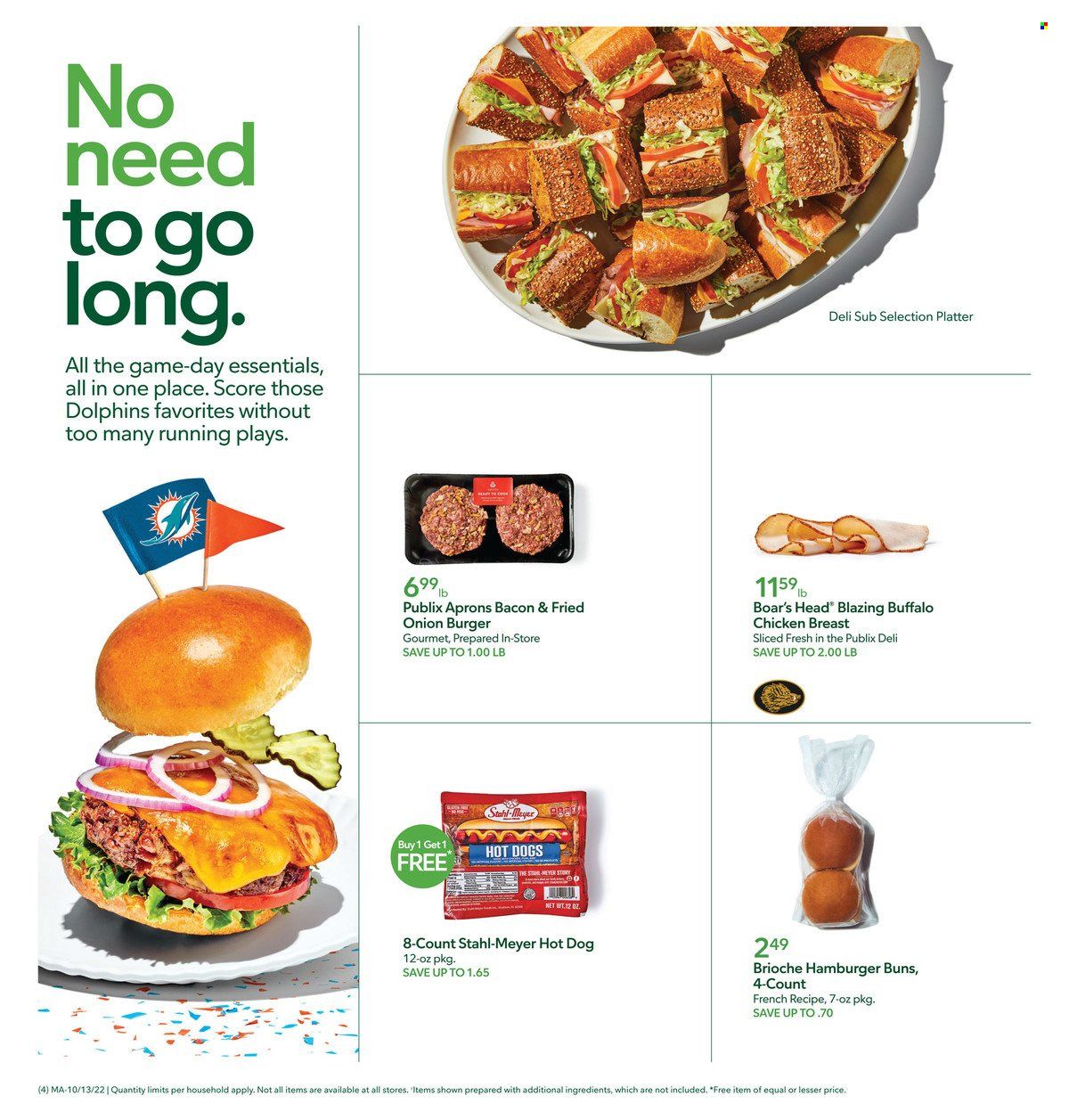 Publix (AL, FL, GA, NC, SC, TN) Weekly Ad Flyer Specials October 13 to October 19, 2022
