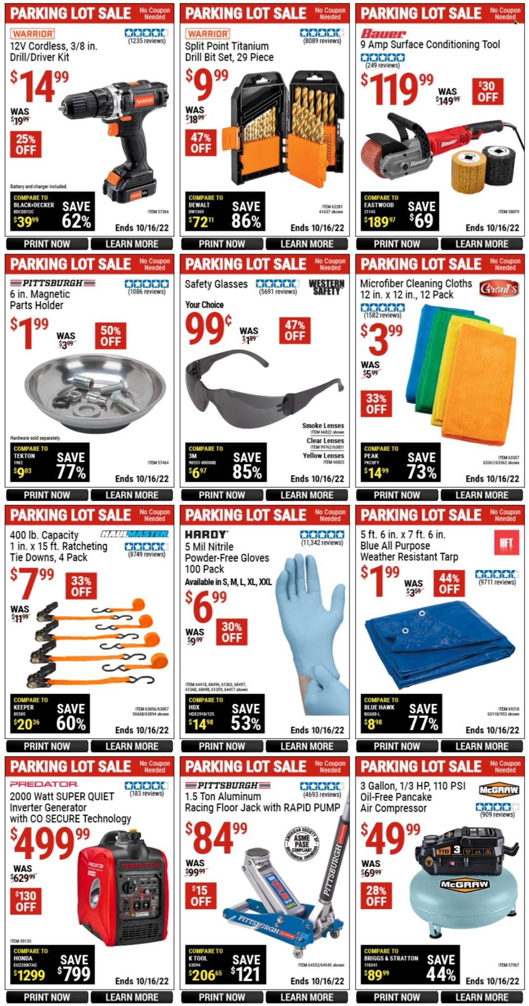 Harbor Freight Weekly Ad Flyer Specials October 14 to October 16, 2022