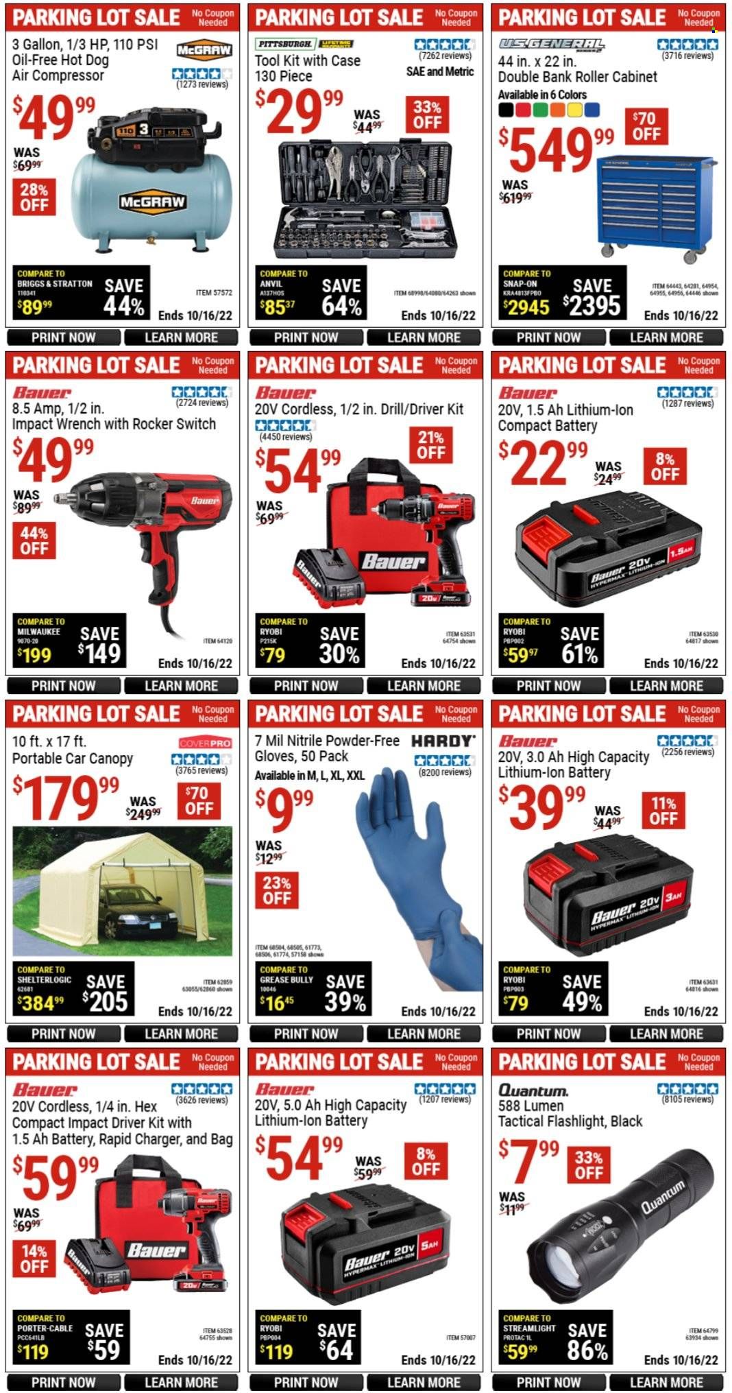 Harbor Freight Weekly Ad Flyer Specials October 14 to October 16, 2022