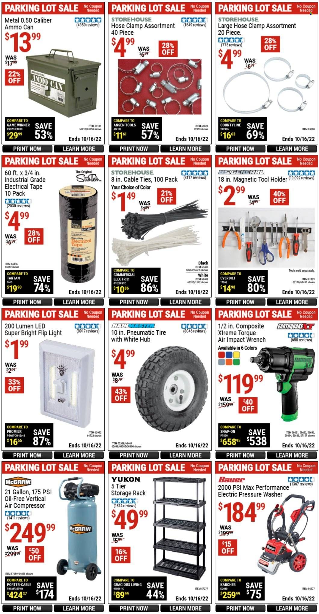 Harbor Freight Weekly Ad Flyer Specials October 14 to October 16, 2022