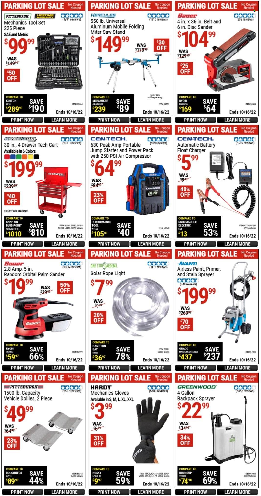 Harbor Freight Weekly Ad Flyer Specials October 14 to October 16, 2022