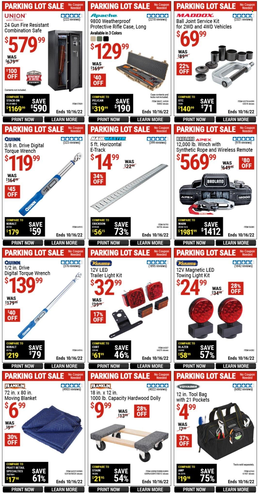 Harbor Freight Weekly Ad Flyer Specials October 14 to October 16, 2022