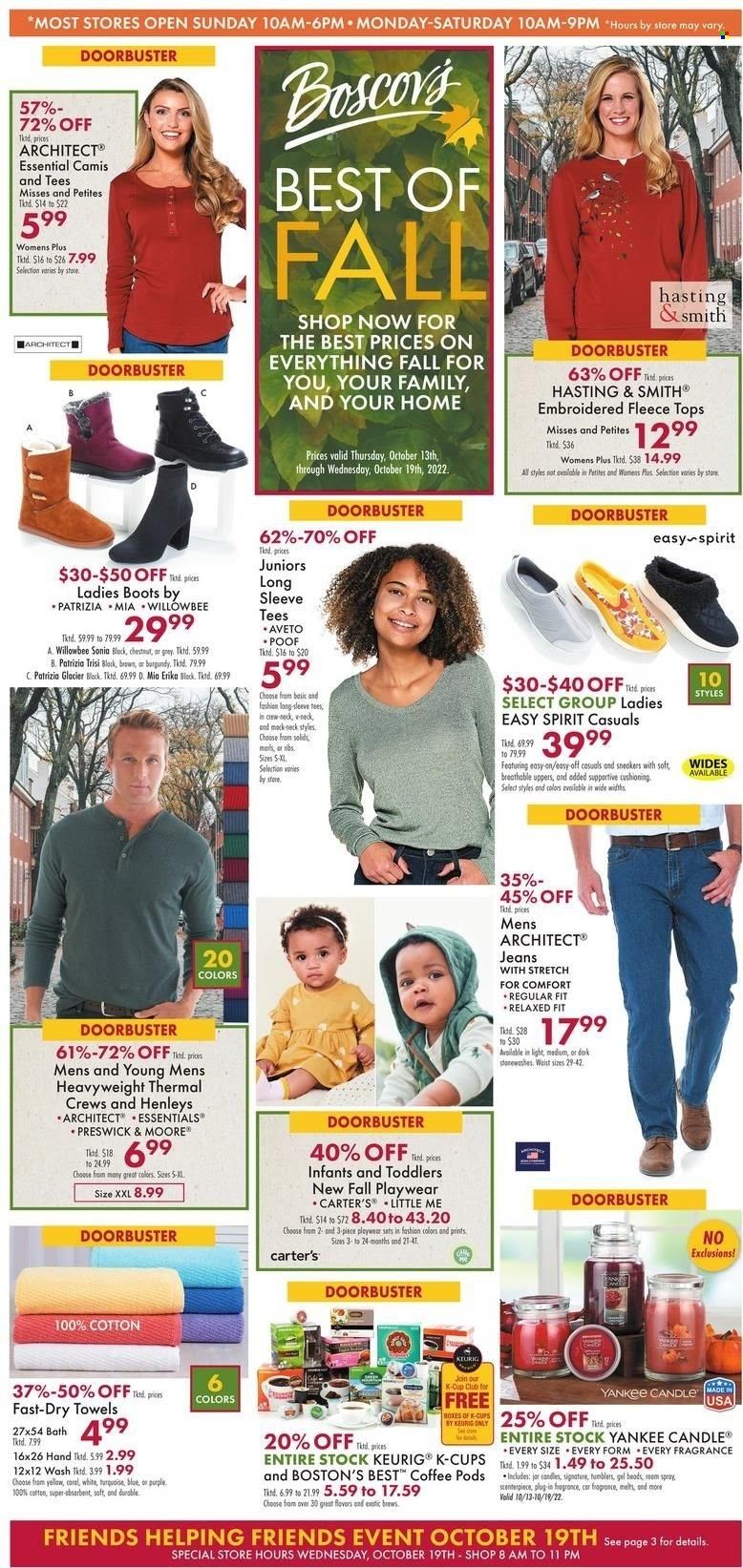 Boscov's (CT, DE, MD, NJ, NY, PA) Weekly Ad Flyer Specials October 13 to October 19, 2022