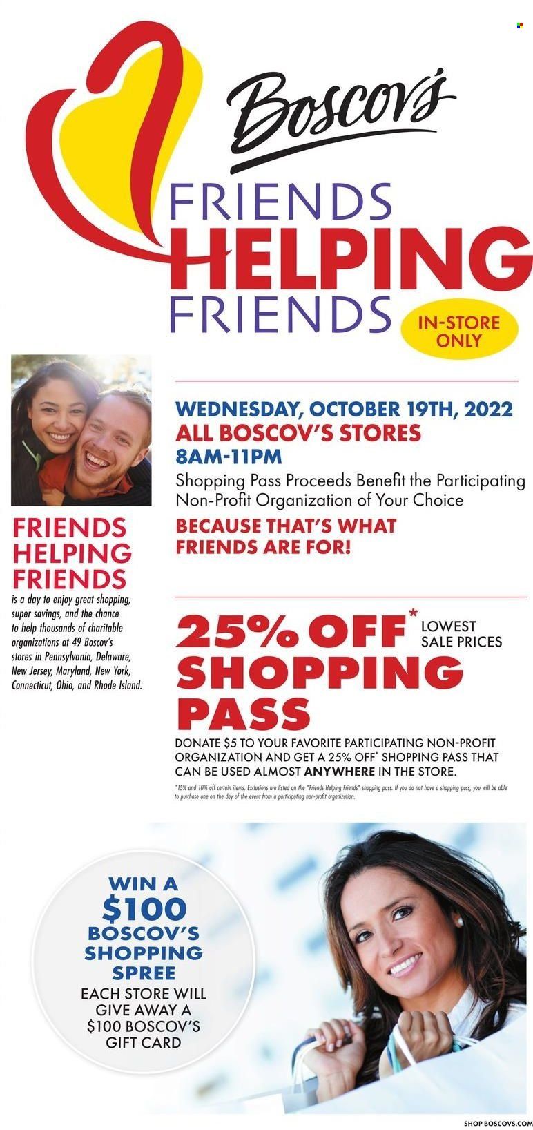 Boscov's (CT, DE, MD, NJ, NY, PA) Weekly Ad Flyer Specials October 13 to October 19, 2022