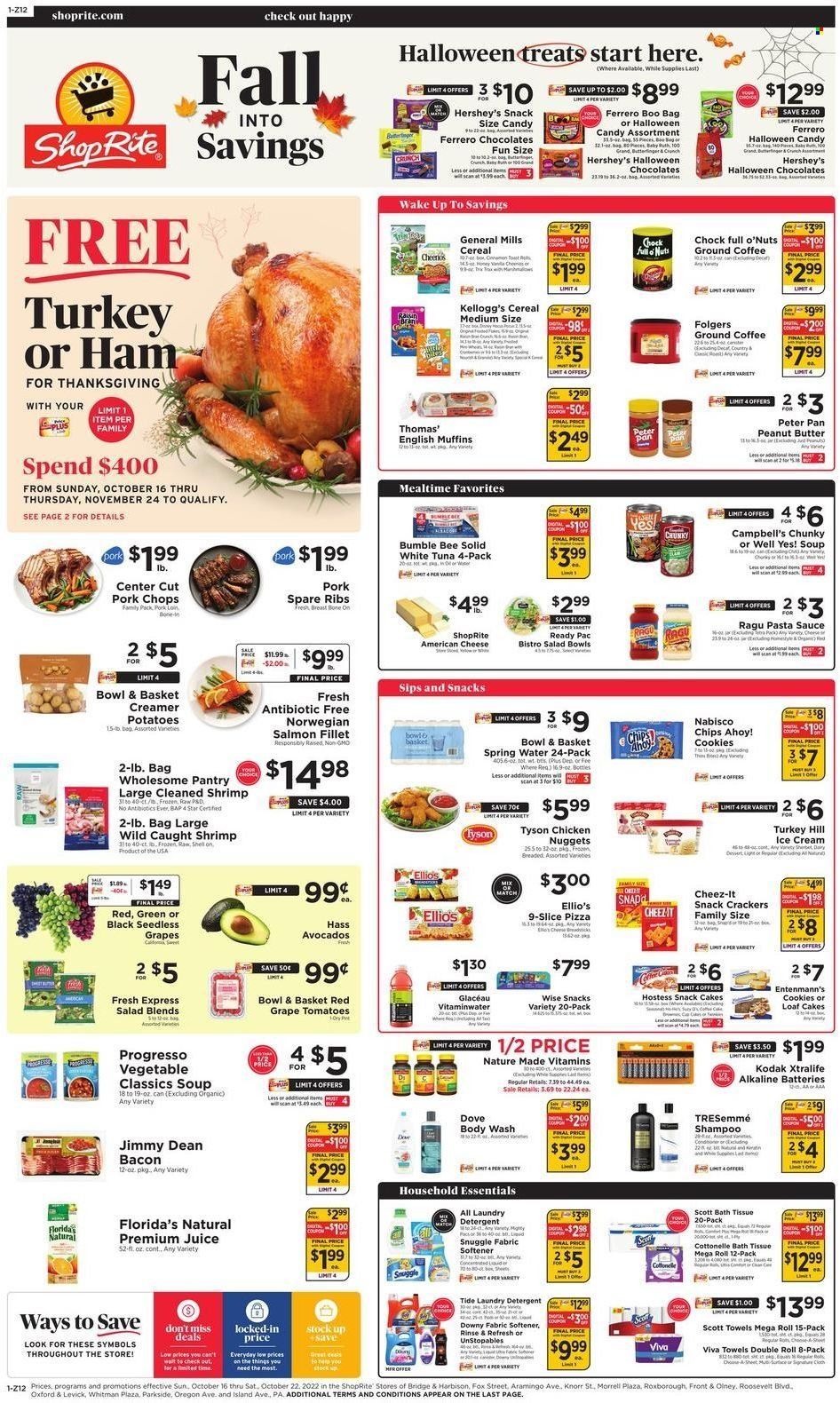 ShopRite (CT, DE, MD, NJ, NY, PA) Weekly Ad Flyer Specials October 16 to October 22, 2022