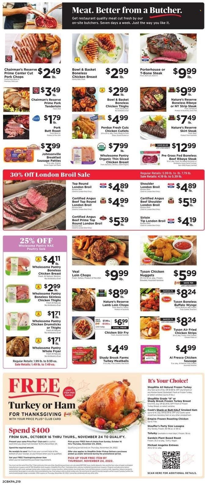 ShopRite (CT, DE, MD, NJ, NY, PA) Weekly Ad Flyer Specials October 16 to October 22, 2022