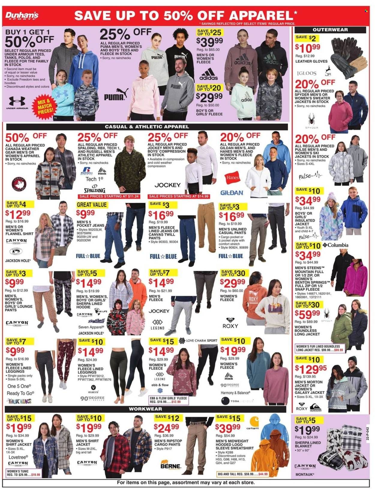 Dunham's Sports Weekly Ad Flyer Specials October 15 to October 20, 2022