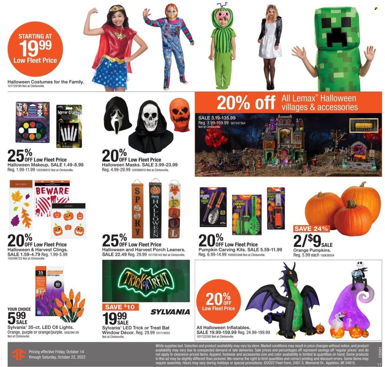 Fleet Farm (IA, MN, ND, WI) Weekly Ad Flyer Specials October 14 to October 22, 2022