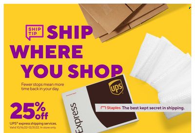 Staples Weekly Ad Flyer Specials October 16 to October 22, 2022