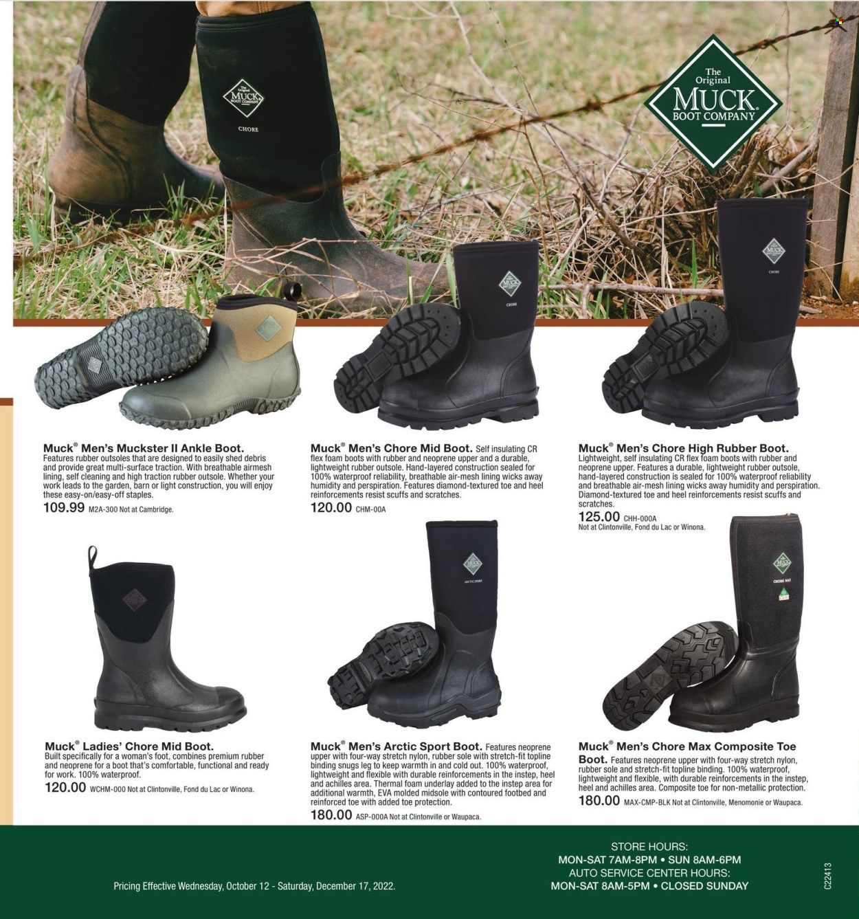 Fleet Farm (IA, MN, ND, WI) Weekly Ad Flyer Specials October 12 to December 17, 2022
