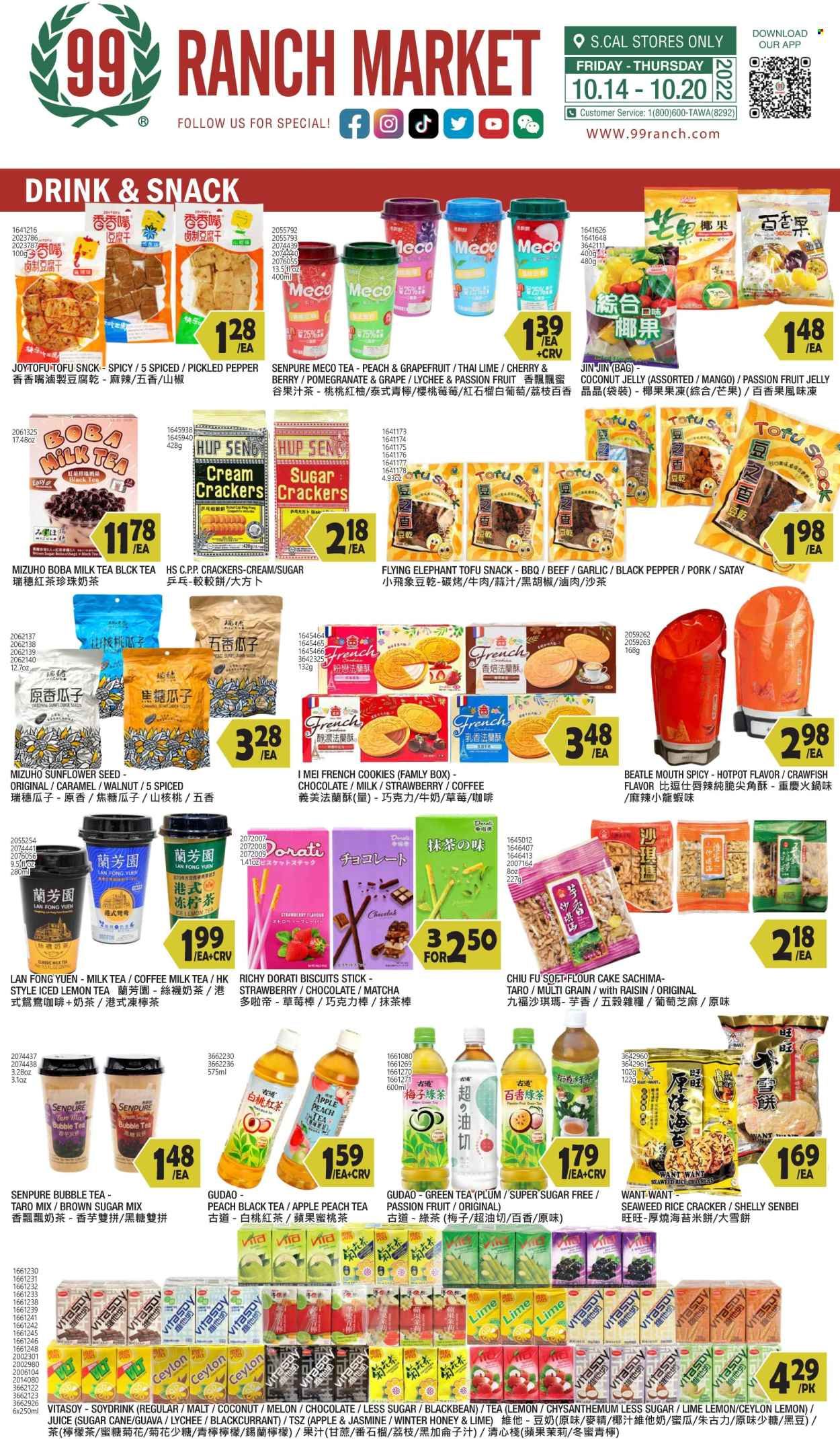 99 Ranch Market (40, CA) Weekly Ad Flyer Specials October 14 to October 20, 2022