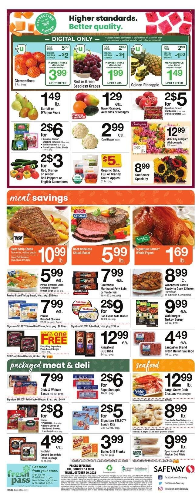 Safeway (MD, VA) Weekly Ad Flyer Specials October 14 to October 20, 2022