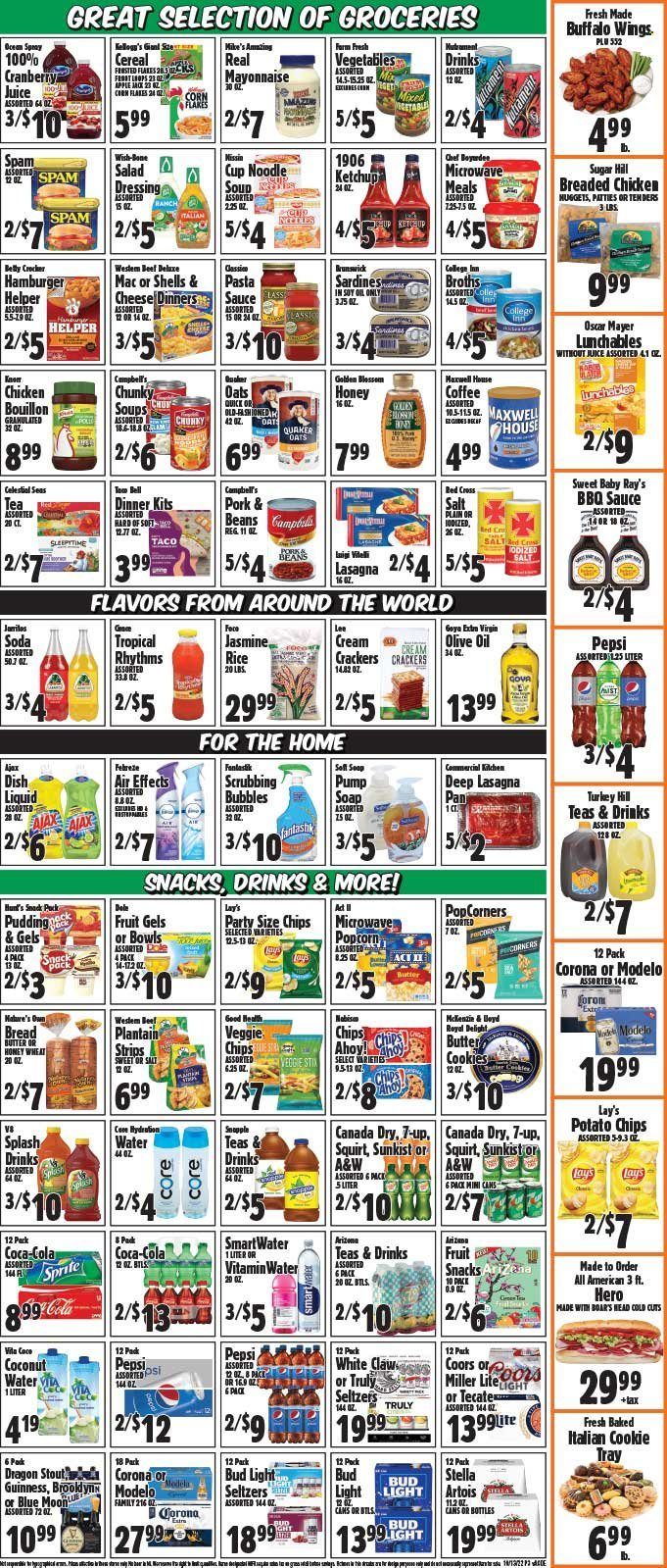Western Beef (FL, NY) Weekly Ad Flyer Specials October 13 to October 19, 2022