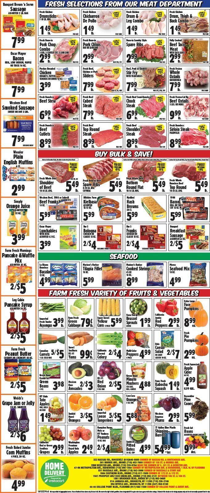 Western Beef (FL, NY) Weekly Ad Flyer Specials October 13 to October 19, 2022