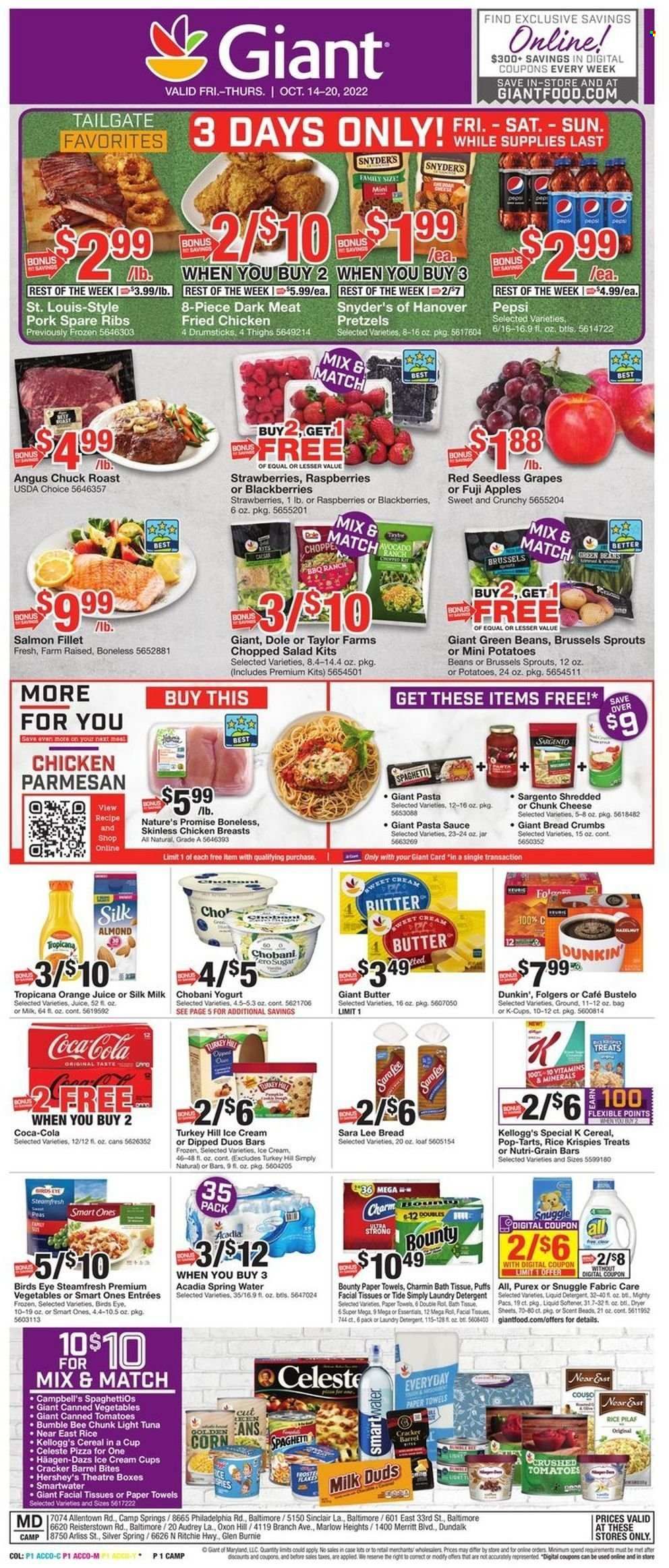 Giant Food (DE, MD, VA) Weekly Ad Flyer Specials October 14 to October 20, 2022