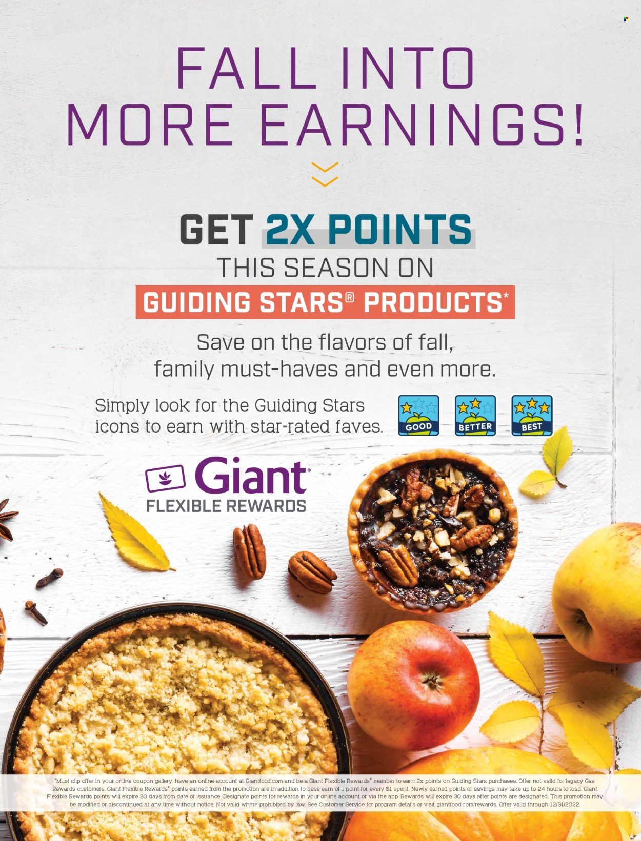 Giant Food (DE, MD, VA) Weekly Ad Flyer Specials October 1 to November 30, 2022