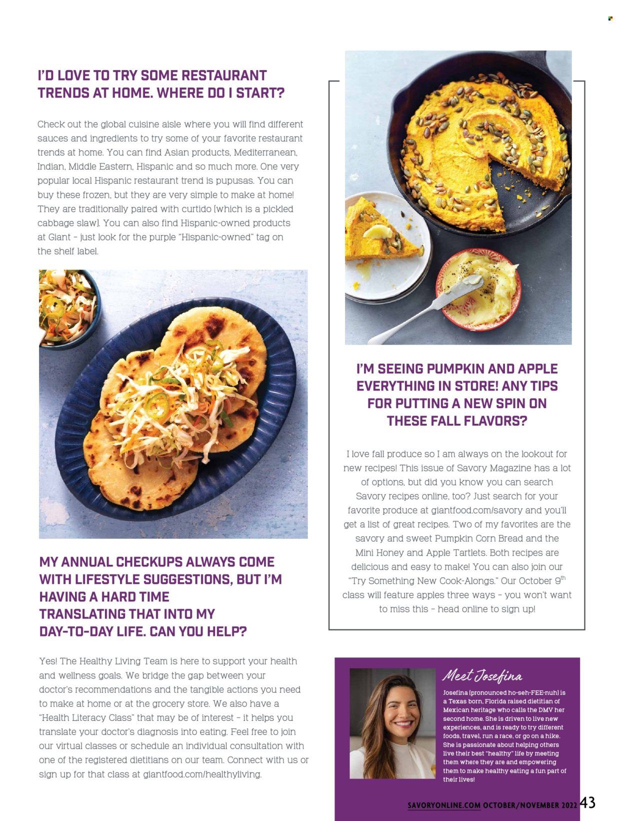 Giant Food (DE, MD, VA) Weekly Ad Flyer Specials October 1 to November 30, 2022