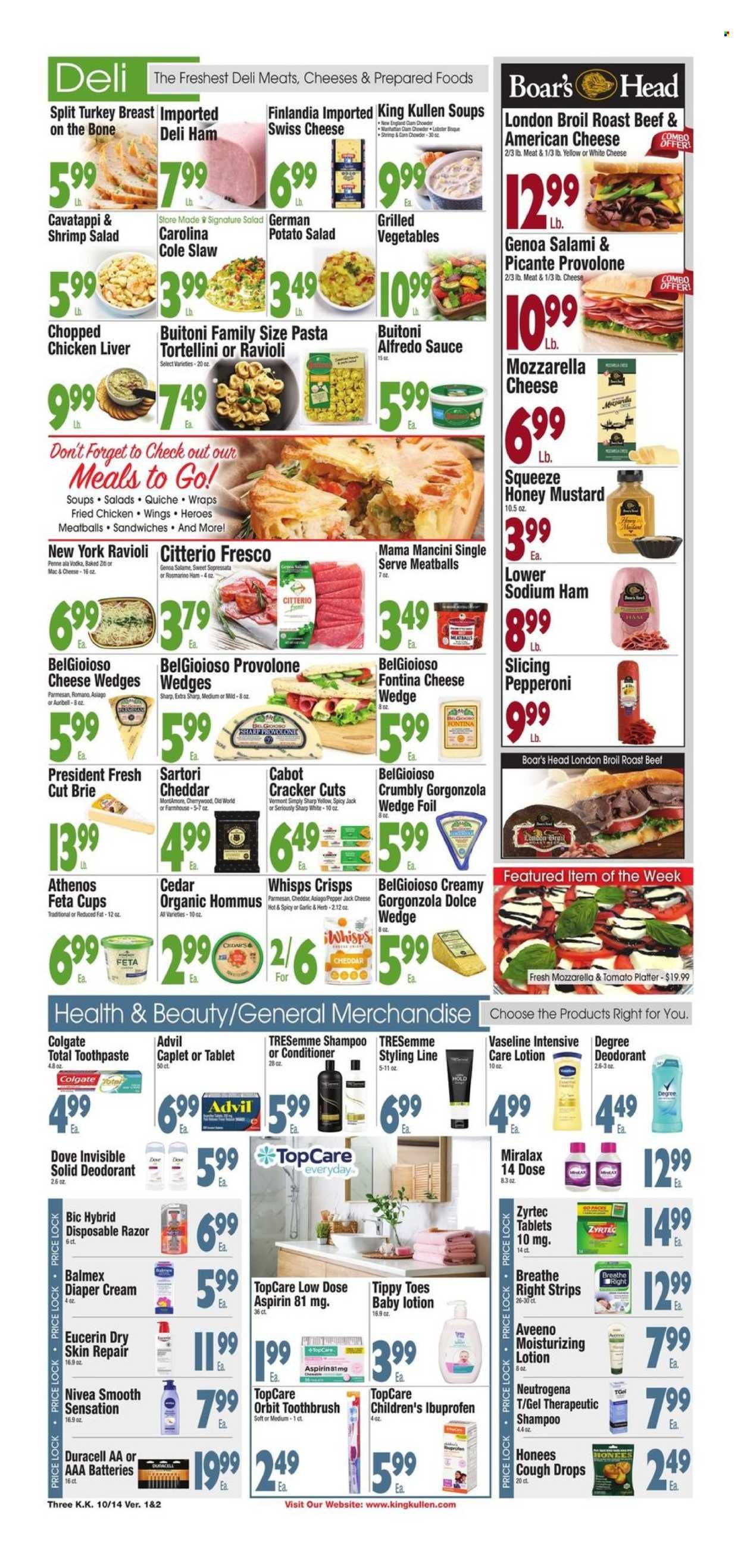 King Kullen (NY) Weekly Ad Flyer Specials October 14 to October 20, 2022