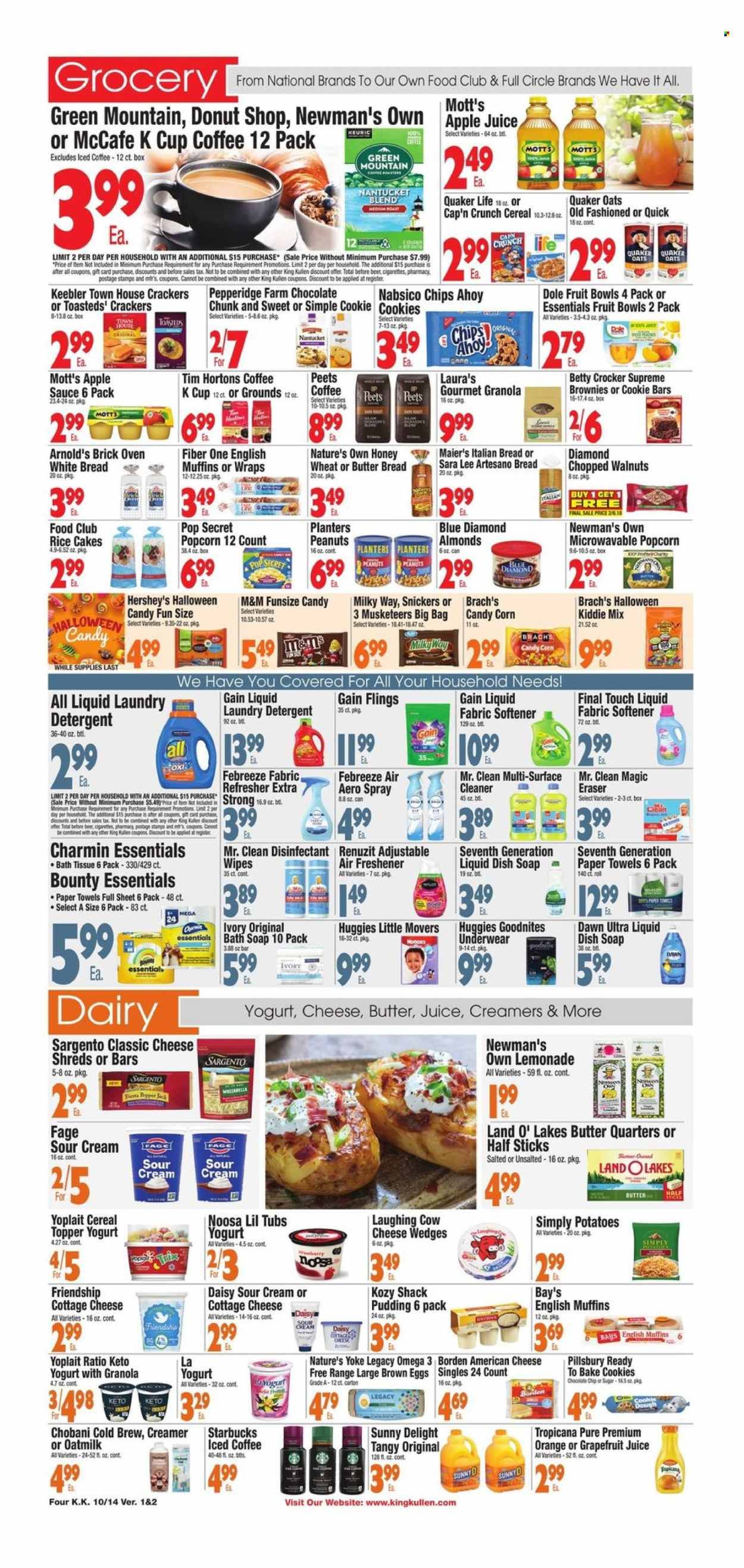 King Kullen (NY) Weekly Ad Flyer Specials October 14 to October 20, 2022