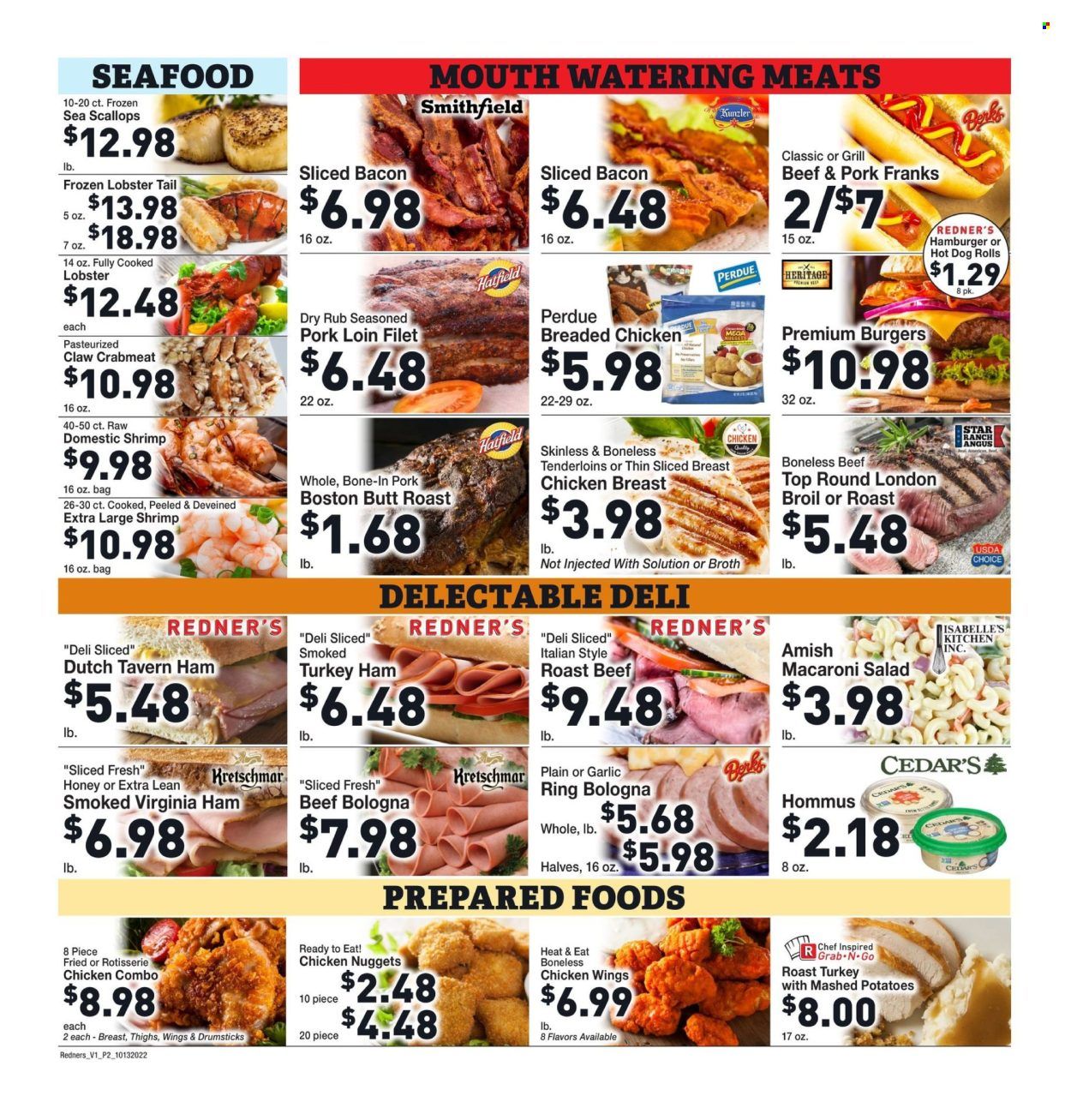 Redner's Markets (DE, MD, PA) Weekly Ad Flyer Specials October 13 to October 19, 2022
