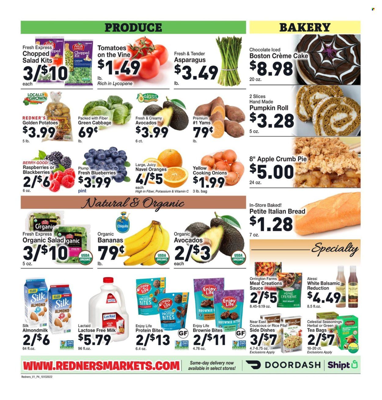 Redner's Markets (DE, MD, PA) Weekly Ad Flyer Specials October 13 to October 19, 2022