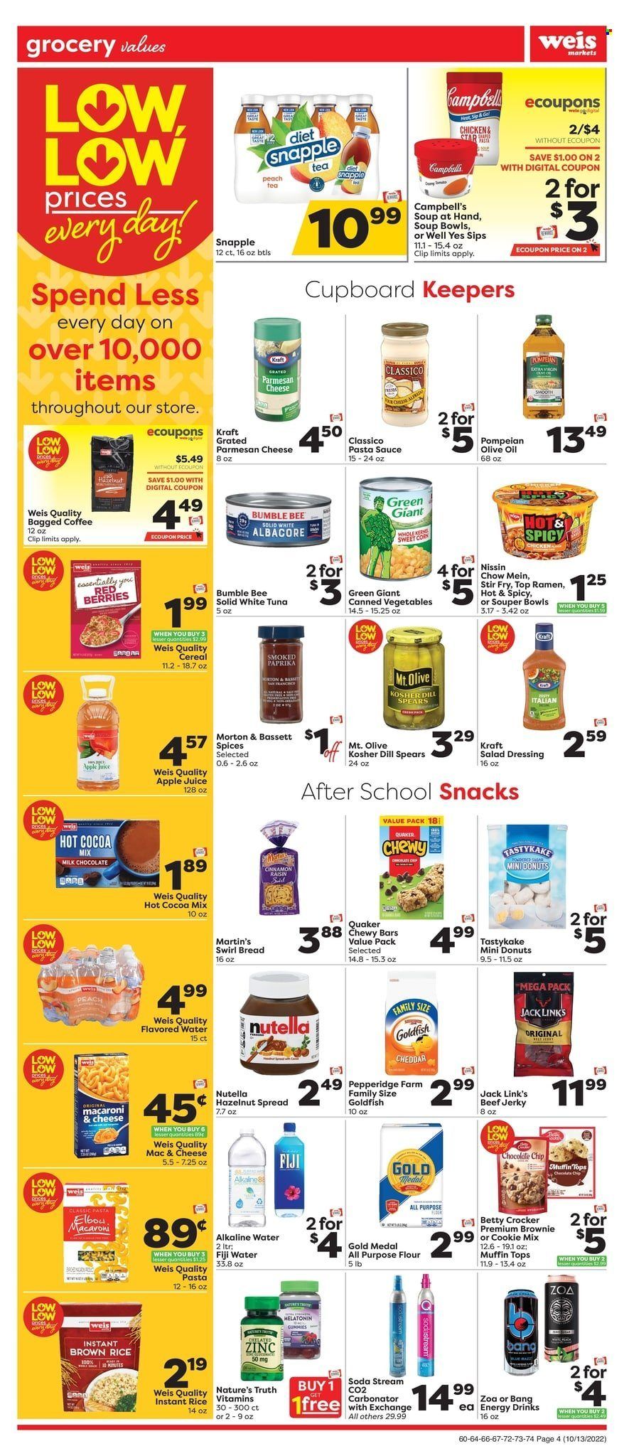 Weis (MD, NY, PA) Weekly Ad Flyer Specials October 13 to October 19, 2022