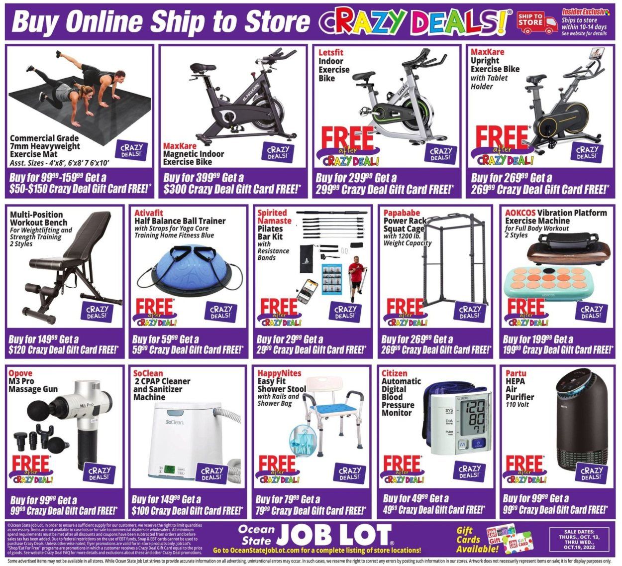 Ocean State Job Lot (CT, MA, ME, NH, NJ, NY, RI, VT) Weekly Ad Flyer Specials October 13 to October 19, 2022