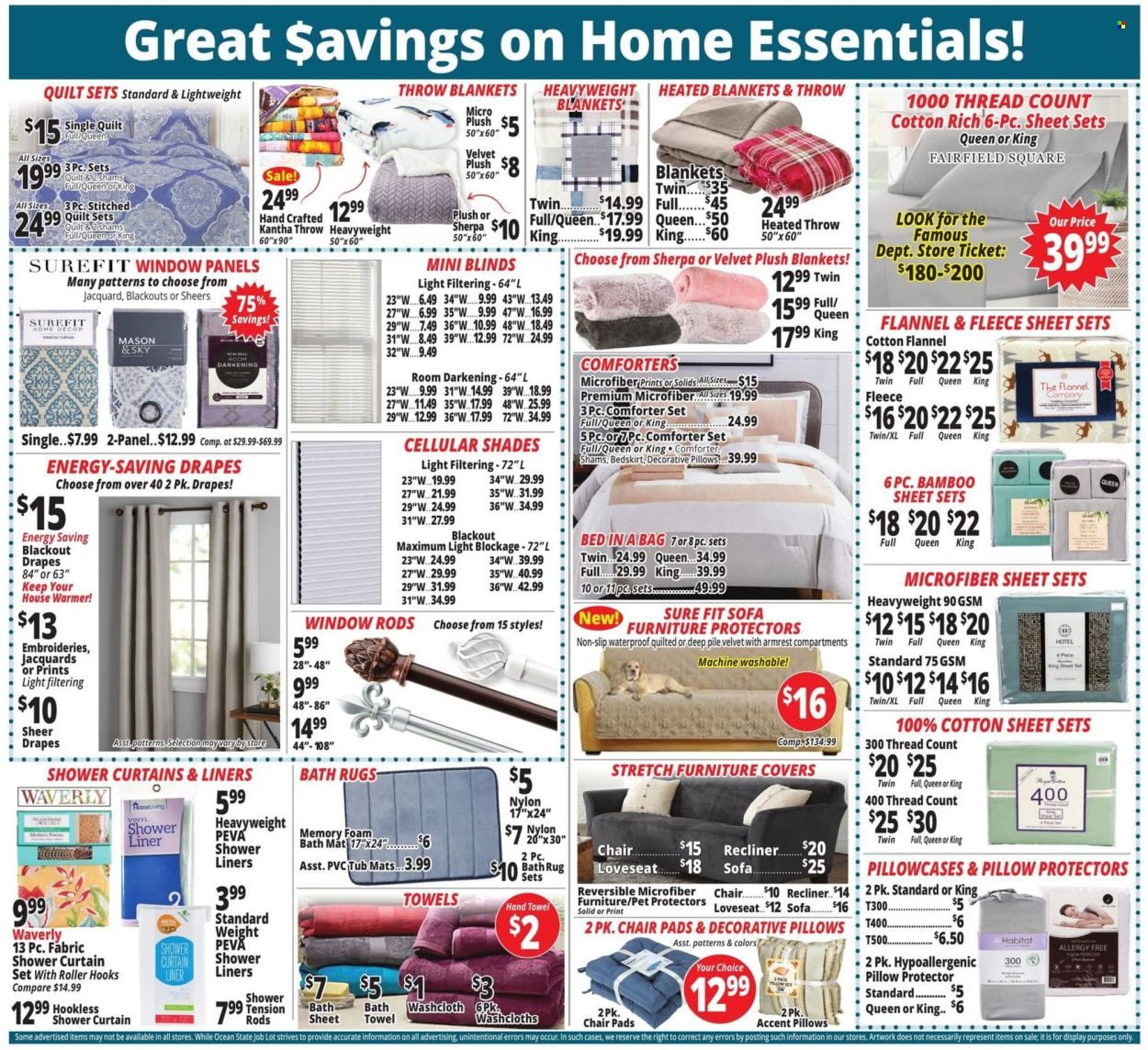Ocean State Job Lot (CT, MA, ME, NH, NJ, NY, RI, VT) Weekly Ad Flyer Specials October 13 to October 19, 2022
