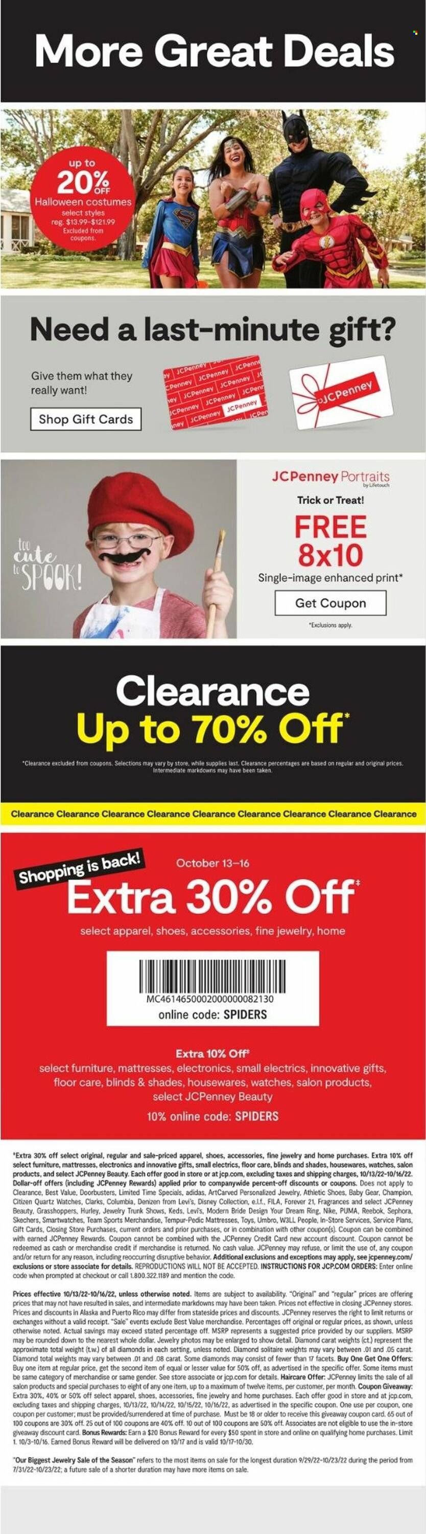 JCPenney Weekly Ad Flyer Specials October 13 to October 16, 2022