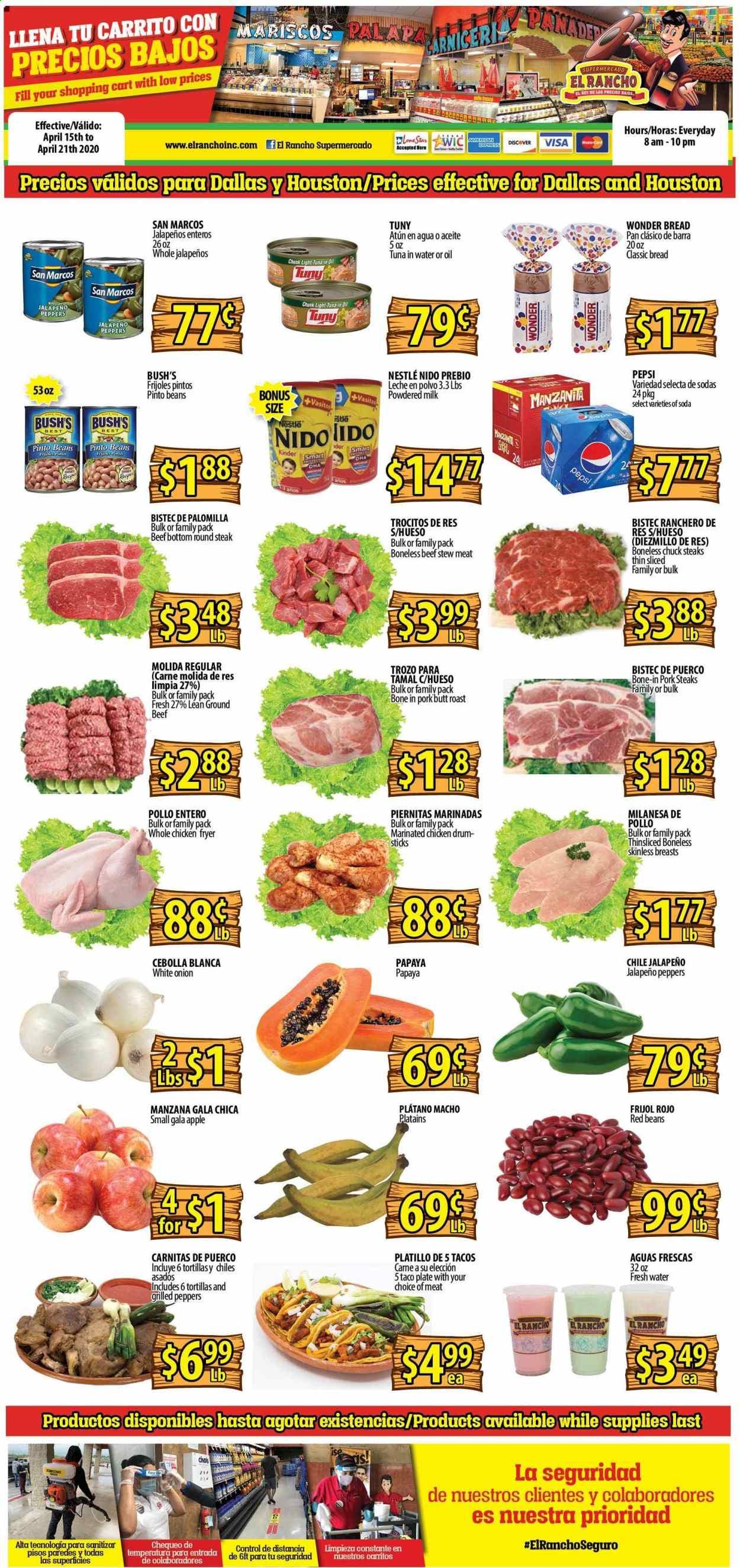 El Rancho Weekly Ad & Flyer April 15 to 21