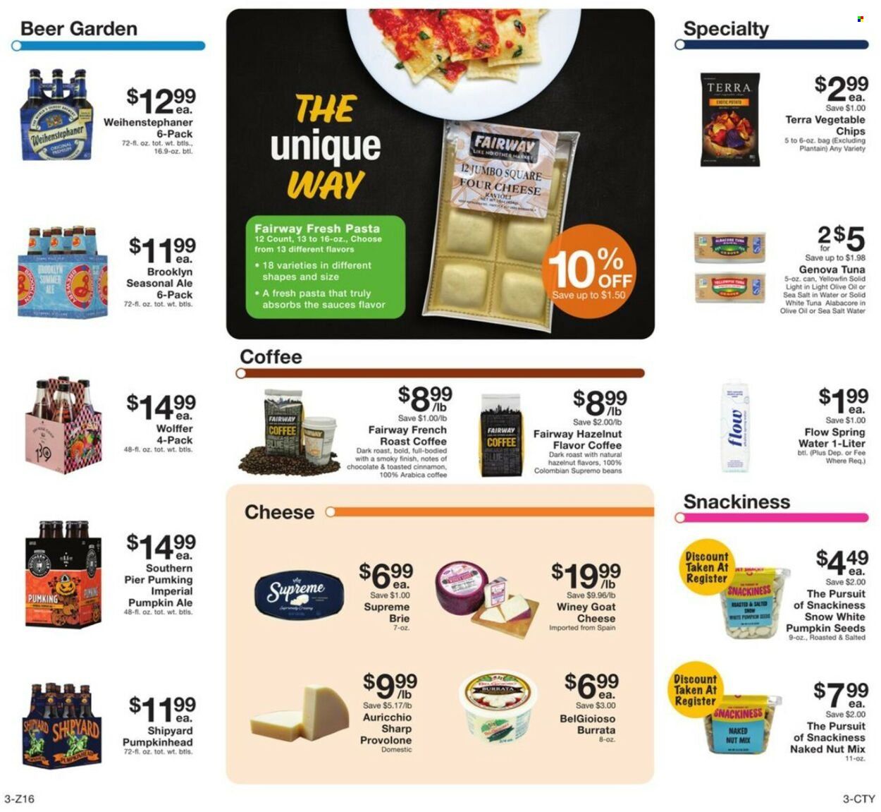 Fairway Market (CT, NJ, NY) Weekly Ad Flyer Specials October 14 to October 20, 2022