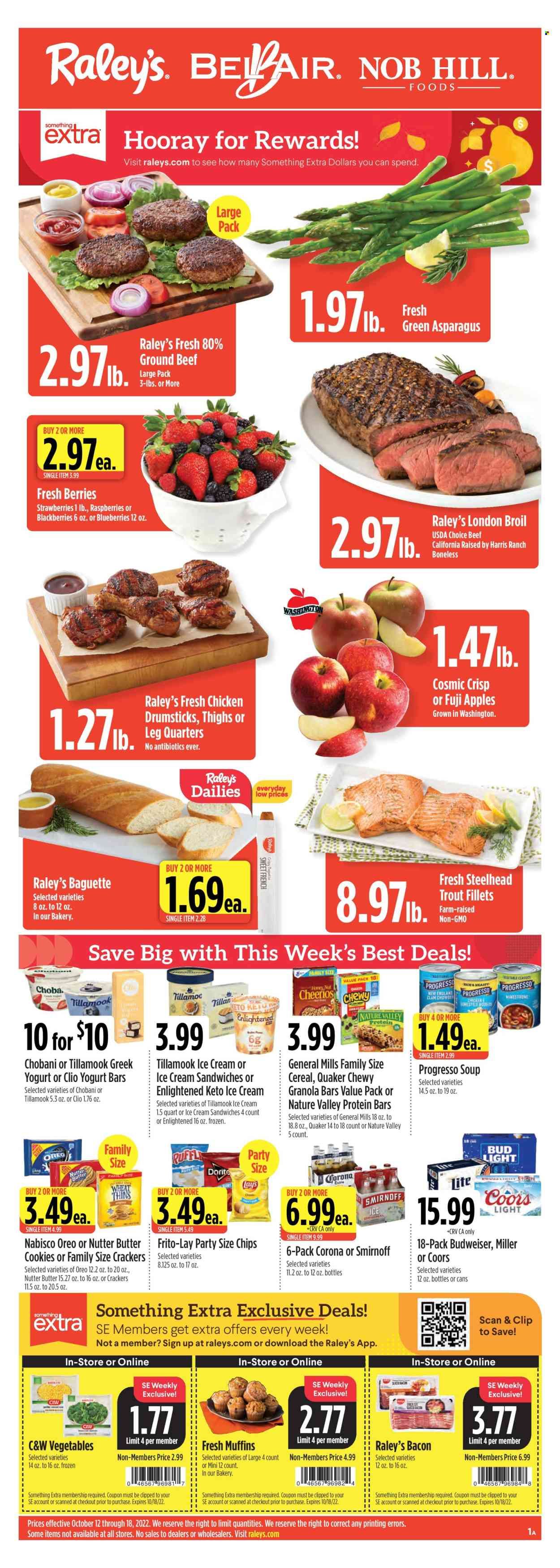 Raley's (CA, NV) Weekly Ad Flyer Specials October 12 to October 18, 2022