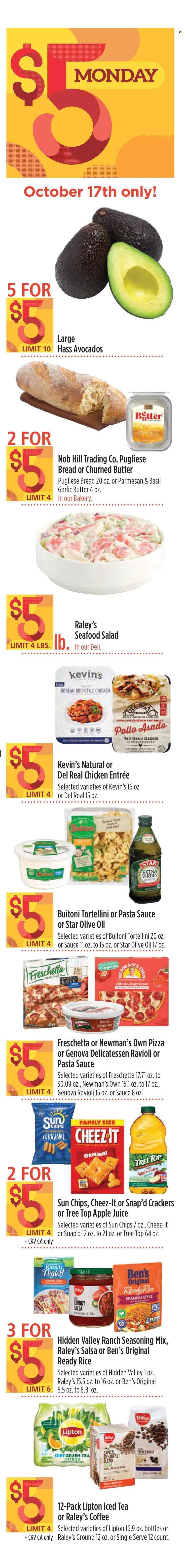 Raley's (CA, NV) Weekly Ad Flyer Specials October 12 to October 18, 2022