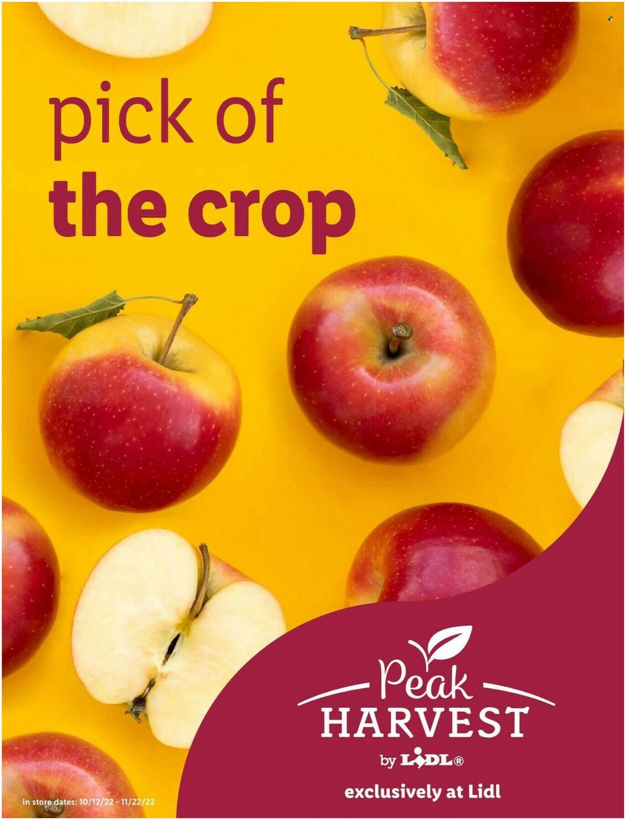 Lidl (GA, MD, NC, NJ, PA, SC, VA) Weekly Ad Flyer Specials October 12 to November 22, 2022