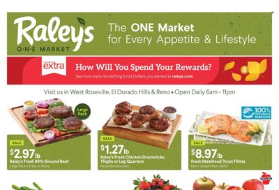 Raley's (CA, NV) Weekly Ad Flyer Specials October 12 to October 18, 2022