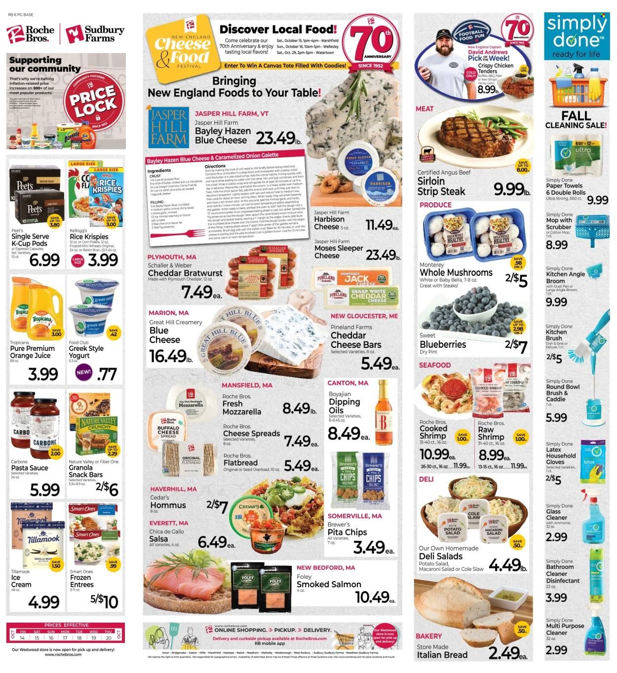 Roche Bros. (MA) Weekly Ad Flyer Specials October 14 to October 20, 2022