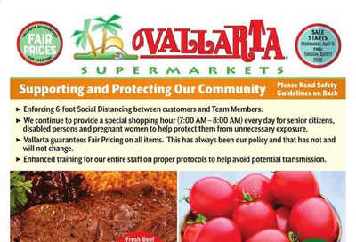 Vallarta Weekly Ad & Flyer April 15 to 21